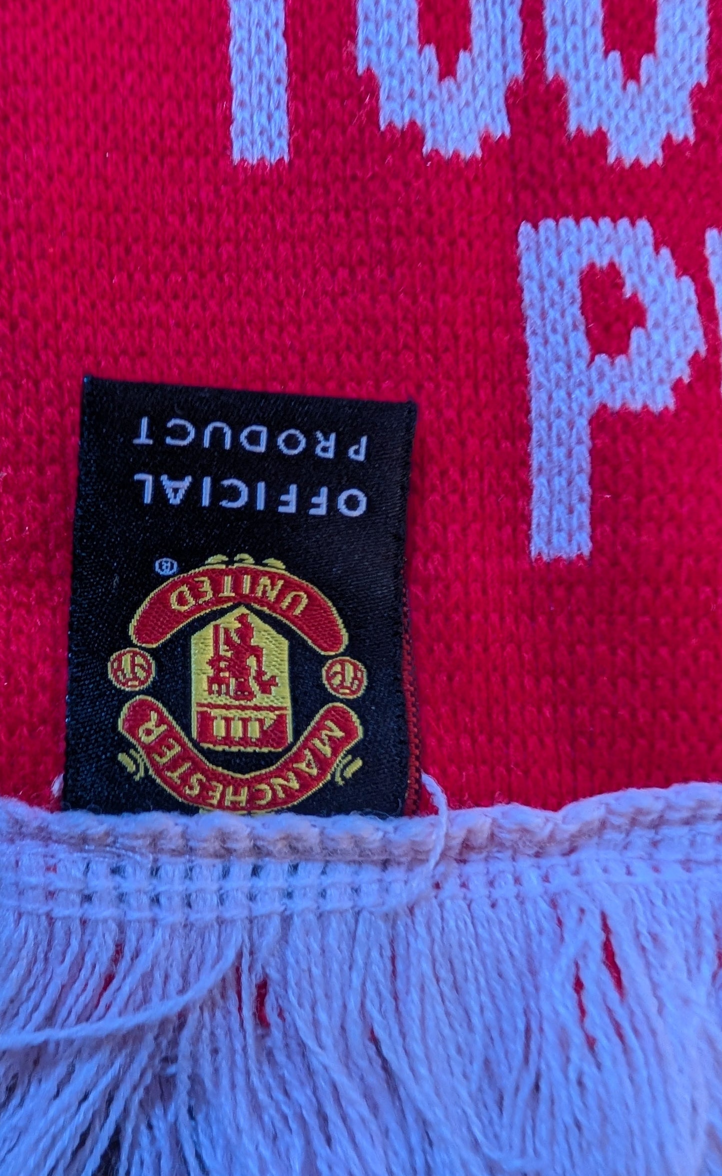 Manchester United Perth Melbourne 2022 Tour Scarf