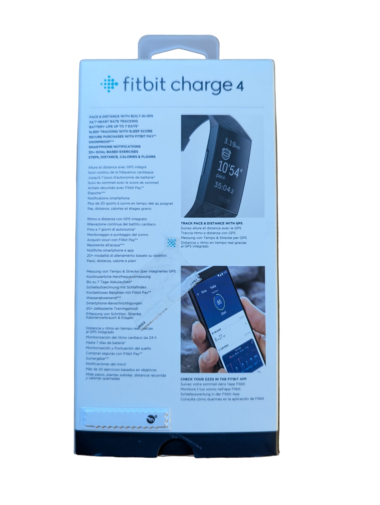 Fitbit Charge 4 in Pink Colour