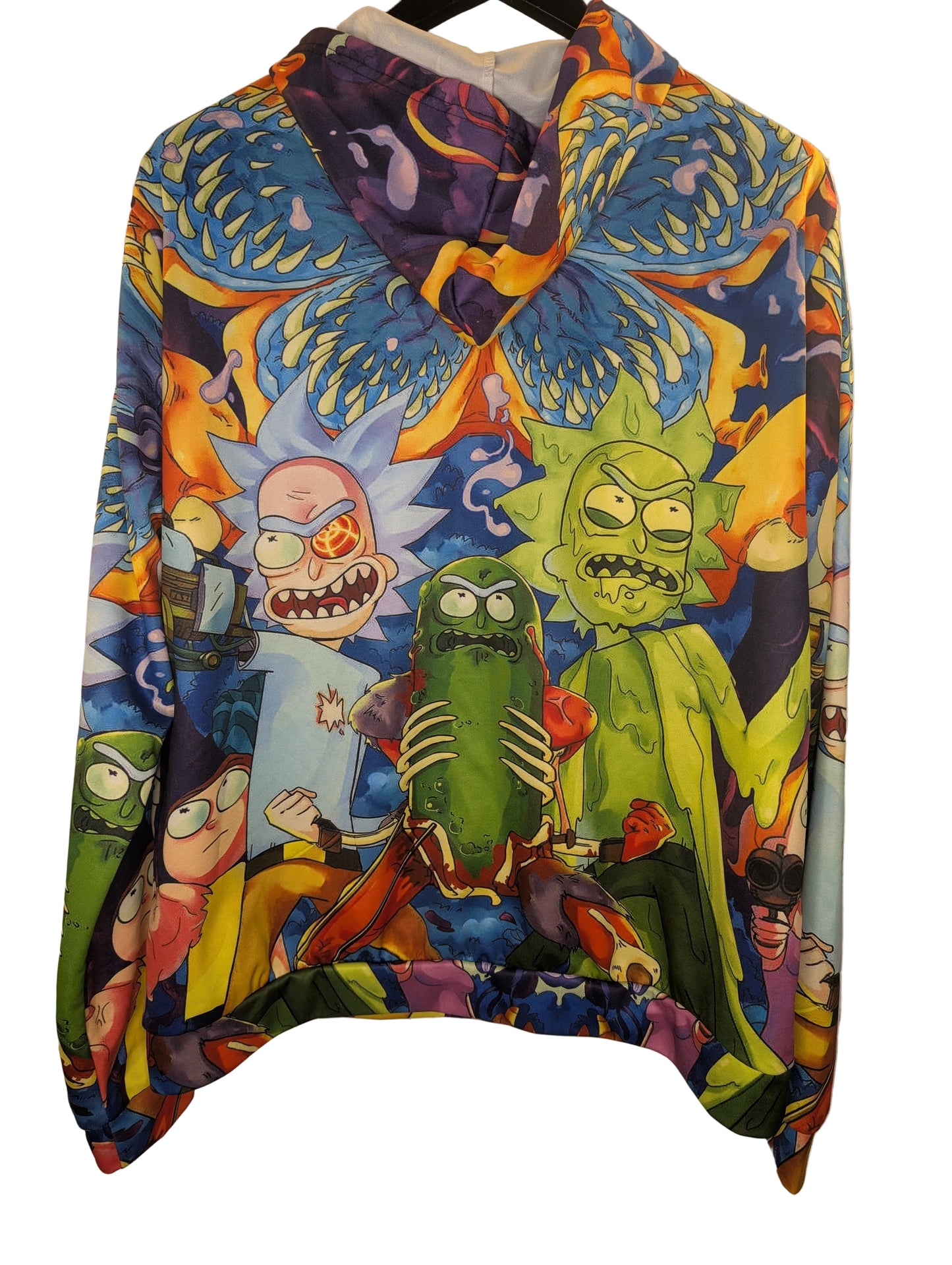 Rick & Morty Hoodie Size M