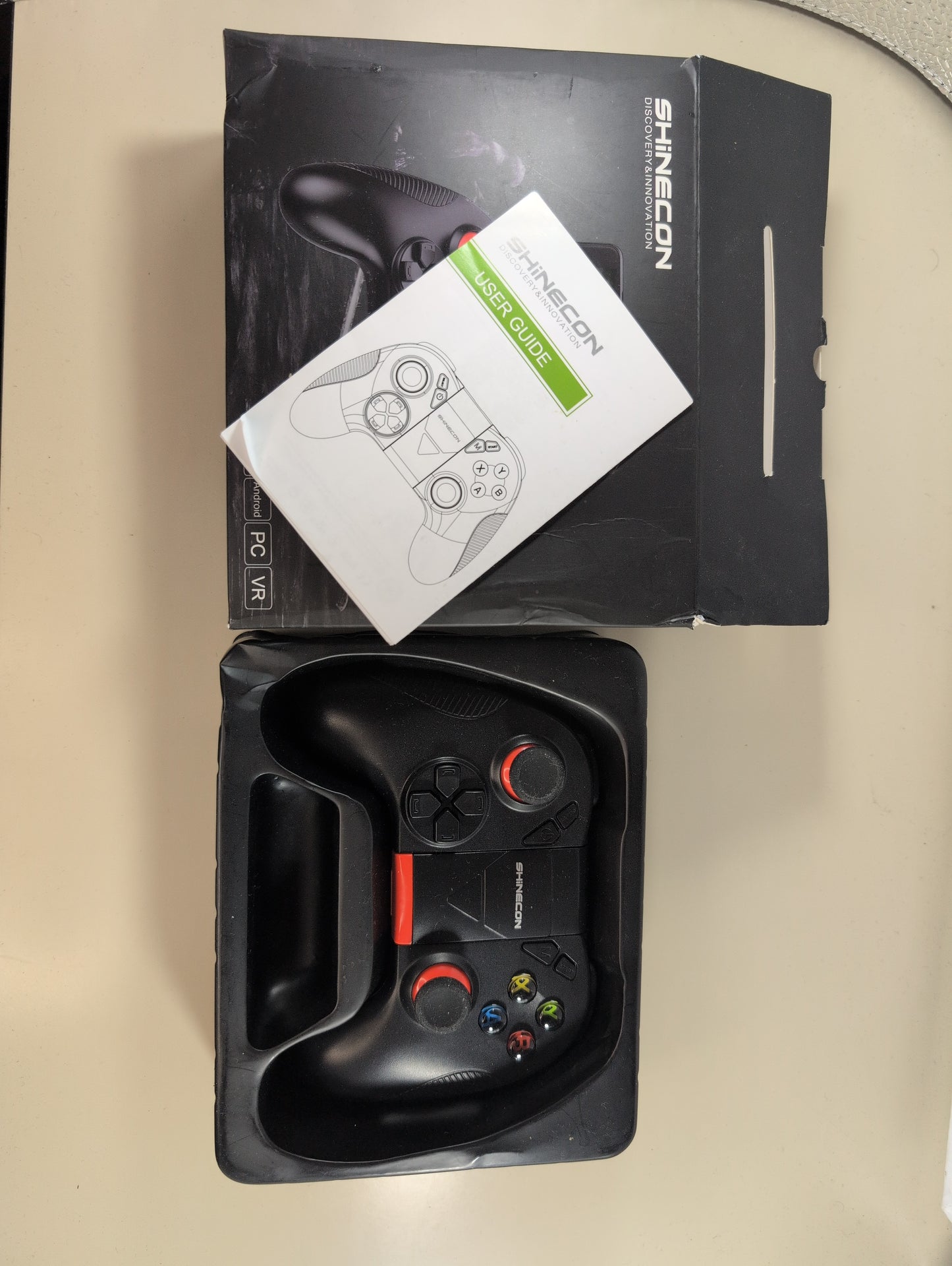SHINECON wireless game controller