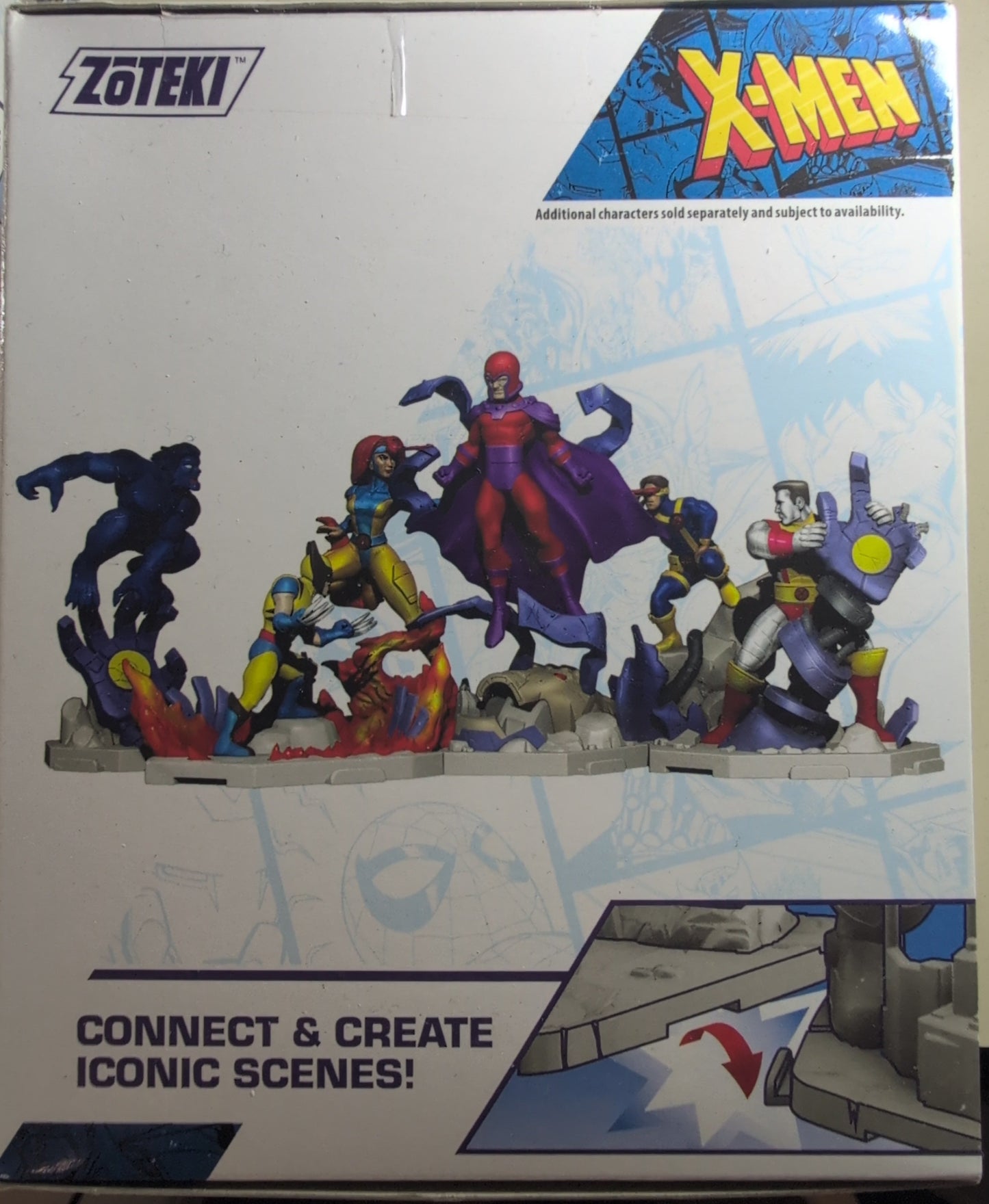 Zōteki X-Men collectible display set all 6