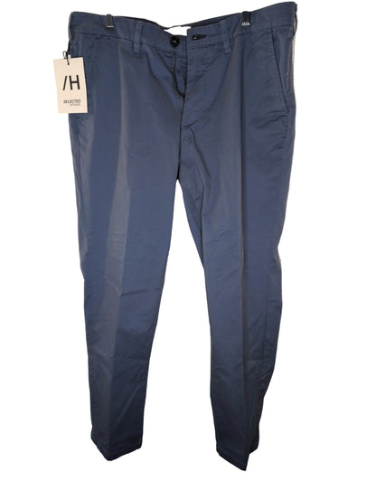 Homme Chino Pants Mens Size 36 Blue