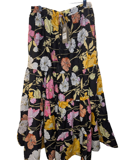 Floral Tiered Skirt Size 10
