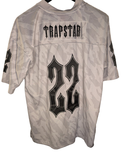 limited edition Trapstar London x Mitchell & Ness Size L Jersey 22 White