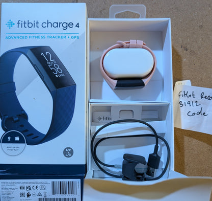 Fitbit Charge 4 in Pink Colour